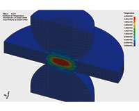 Resitance Spot Welding simulation of LS-DYNA