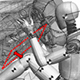 Knee bolster strength analysis