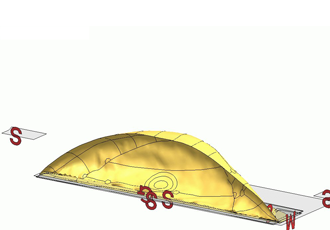 Passenger's airbag use Case3