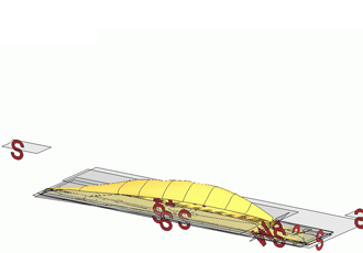 Passenger's airbag use Case4