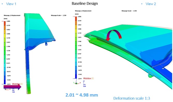 Fig. 4@Moldex3Dό`͂̌ʁFGRCX5mmό`