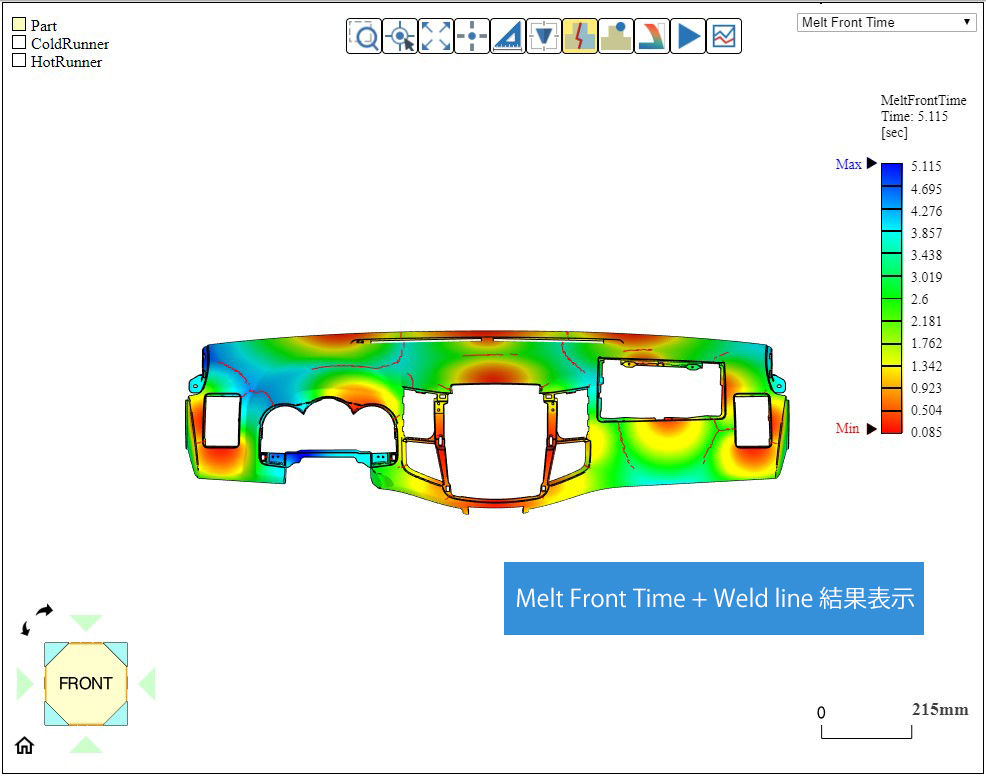 }3@3D ViewerɂCAE͌ʂ̌