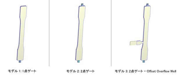 }6 ASTM Type I _fioTFMoldex3D Studio 2021 R3 Project "20211021 Weld Line Strength ")