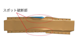 解析結果(下面視)