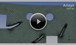 ＜図3＞ 複数き裂を考慮した疲労き裂進展アニメーション