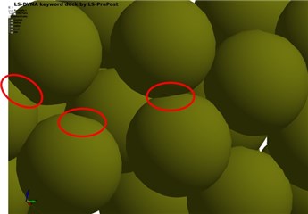 図3 DEMのめり込み