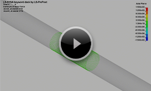 図1. ステントのシミュレーション