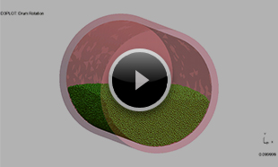 図7. 個別要素法をつかった薬剤の撹拌解析