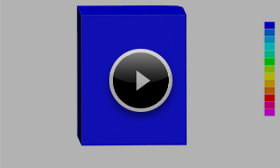 図8. 粉体の圧縮解析（1/4モデル）