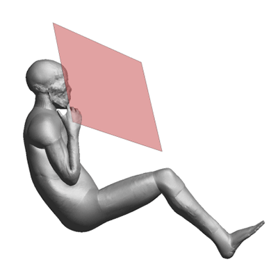 図1　腕の最大可動域