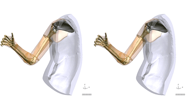 図3-1 ODYSSEEによる予測とLS-DYNAによる計算結果の比較