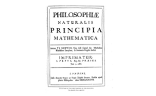 [図1]&emsp;プリンキピア（原書）の表紙